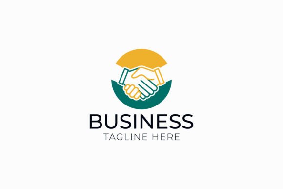 Business Handshake Deal Agreement Logo