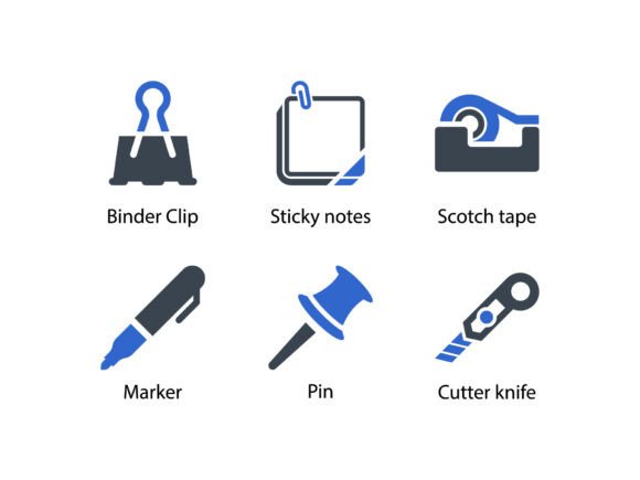Stationery Icon Set 1: A Practical, High-Fidelity Resource for Designers and Communicators
