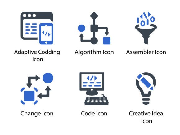 Web Development Icon Set 1