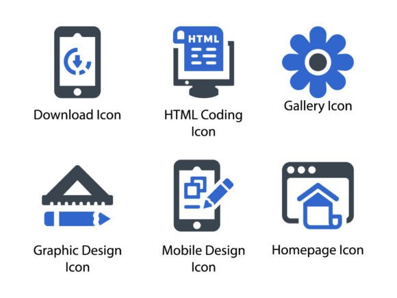 Web Development Icon Set 2