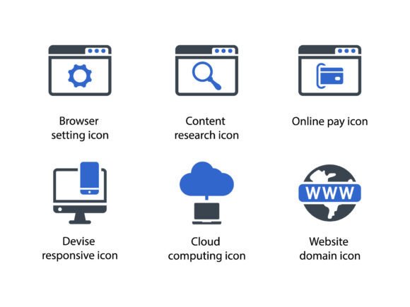Web Marketing Icon Set 10: Precision Glyph Icons for Modern Digital Workflows
