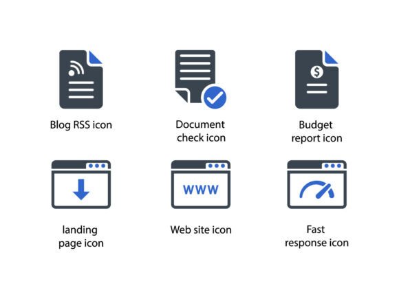 Web Marketing Icon Set 4