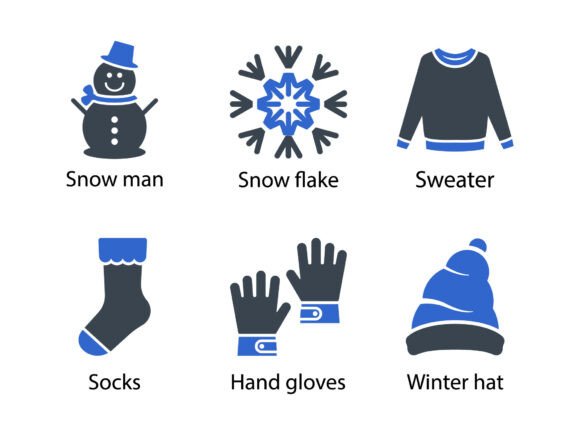 Winter Icon Set 1